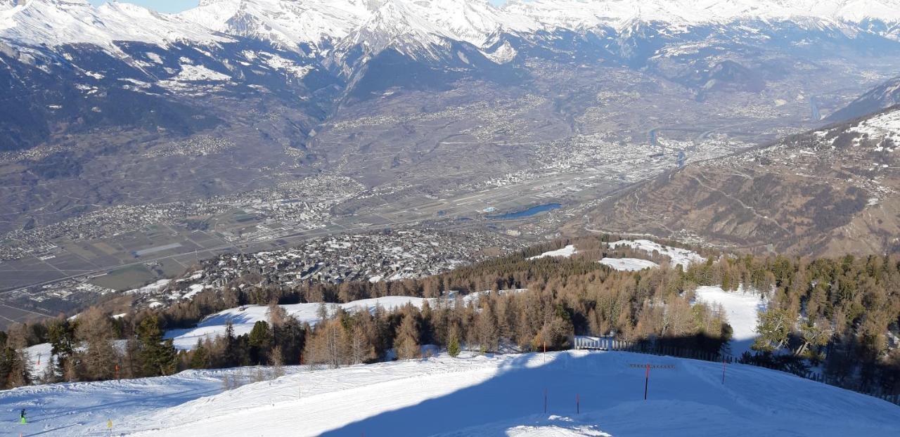 Comme Sur Un Nuage, Appartement Pour 4 Personnes Nendaz Exterior foto
