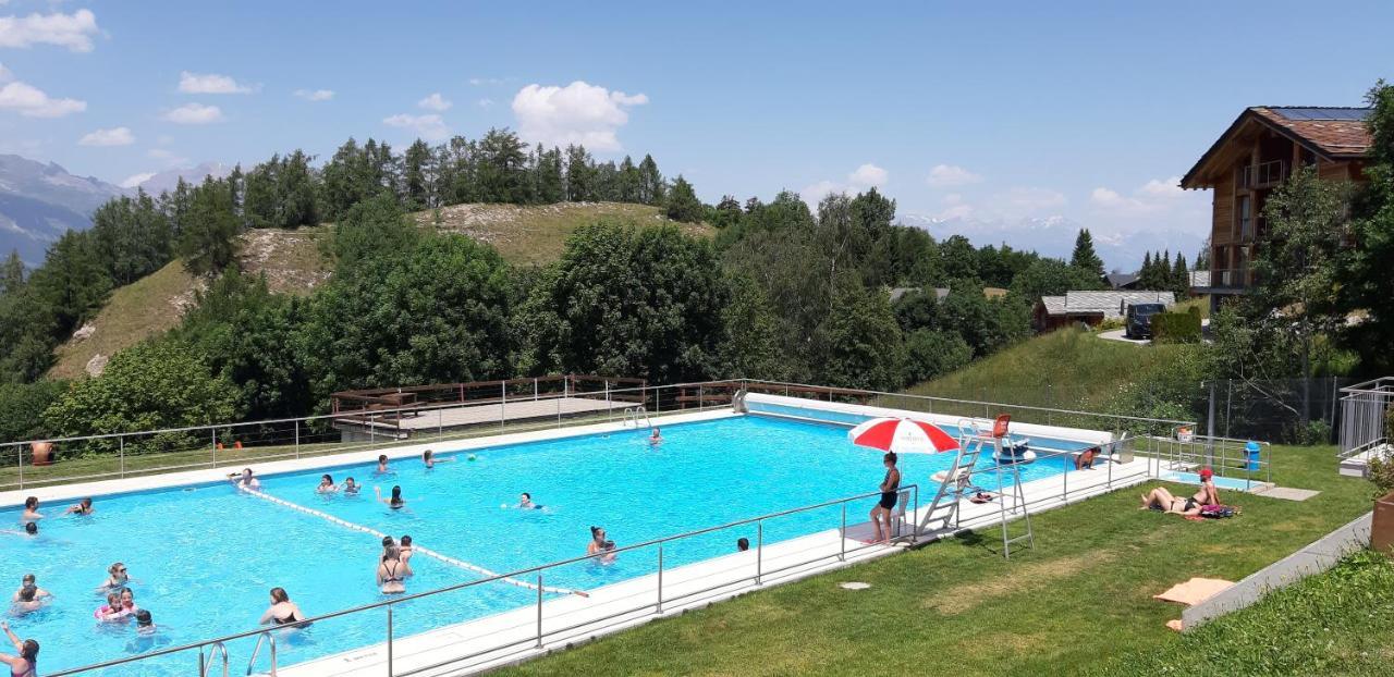 Comme Sur Un Nuage, Appartement Pour 4 Personnes Nendaz Exterior foto